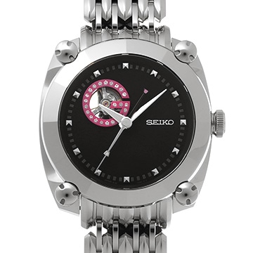 セイコー ガランテ メカニカル SBLL009 ブラック メンズ 時計 【中古】【wristwatch】