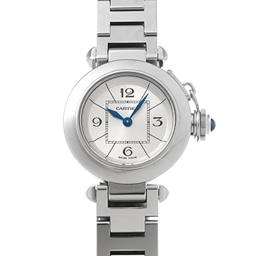 カルティエ ミスパシャ W3140007 シルバー レディース 時計 【中古】【wristwatch】