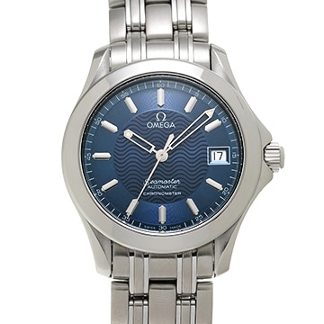 オメガ シーマスター 120 2501.81 ブルー メンズ 時計 【中古】【wristwatch】