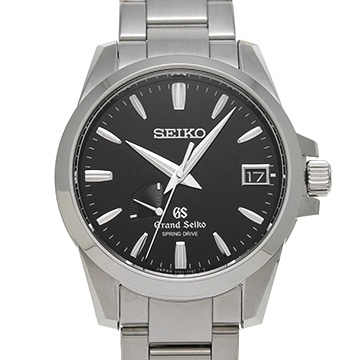 グランドセイコー ヘリテージコレクション スプリングドライブ SBGA027 ブラック メンズ 時計 【中古】【wristwatch】