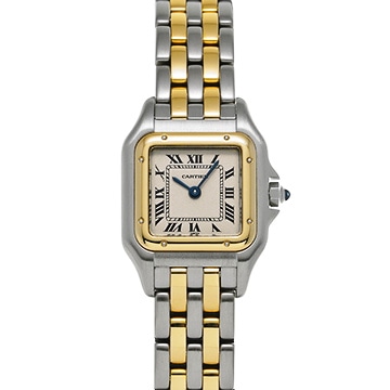 カルティエ パンテール SM W25029B6 シルバー レディース 時計 【中古】【wristwatch】