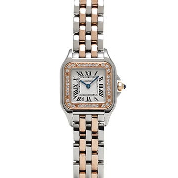 カルティエ パンテール ドゥ カルティエ SM W3PN0006 シルバー レディース 時計 【中古】【wristwatch】