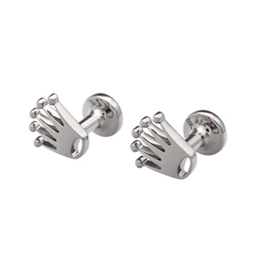 ロレックス クラウン カフス シルバー K18ホワイトゴールド WG メンズ ジュエリー 【新品】【jewelry】