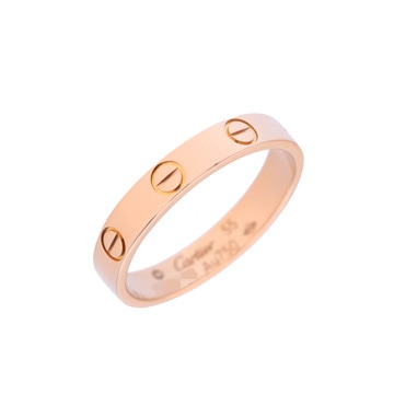カルティエ ミニラブリング #55 ゴールド K18ピンクゴールド PG レディース ジュエリー 【中古】【jewelry】