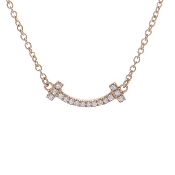 ティファニー Tスマイル ネックレス ミニ ゴールド K18イエローゴールド YG レディース ジュエリー 【中古】【jewelry】