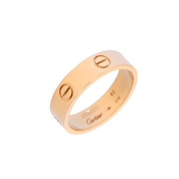 カルティエ ラブリング #62 ゴールド K18イエローゴールド YG レディース ジュエリー 【中古】【jewelry】