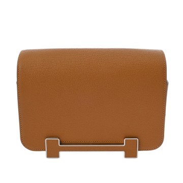 エルメス ゲタ キャラメル シェーブル レディース バッグ 【中古】【bag】