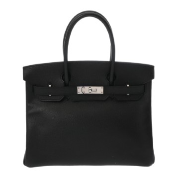 エルメス バーキン 30 ブラック ヴォーエプソン レディース バッグ 【中古】【bag】