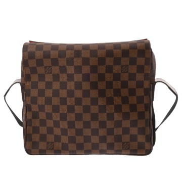 ルイ ヴィトン ダミエ ナヴィグリオ ブラウン N45255 ダミエキャンバス ユニセックス バッグ 【中古】【bag】