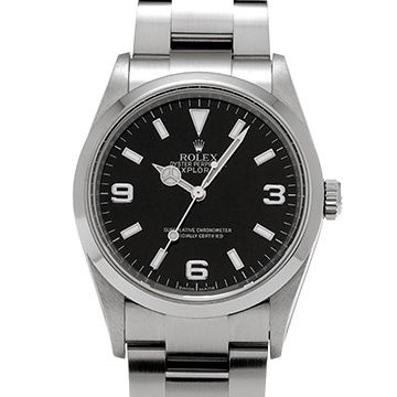 ロレックス エクスプローラー 114270 ブラック メンズ 時計 【中古】【wristwatch】