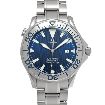 オメガ シーマスター プロフェッショナル 300 2265.80 ブルー メンズ 時計 【中古】【wristwatch】
