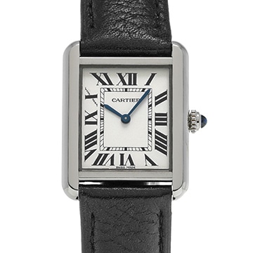 カルティエ タンク ソロ SM WSTA0030 シルバー レディース 時計 【中古】【wristwatch】