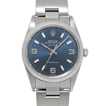 ロレックス エアキング 14000M ブルー メンズ 時計 【中古】【wristwatch】