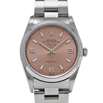 ロレックス エアキング 14000M ピンク メンズ 時計 【中古】【wristwatch】