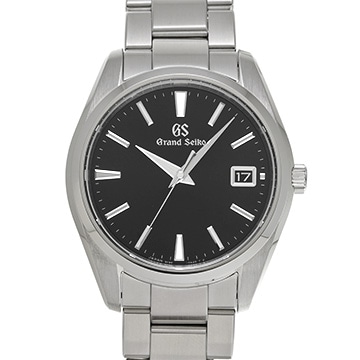 グランドセイコー ヘリテージコレクション クォーツ SBGP011 ブラック メンズ 時計 【中古】【wristwatch】