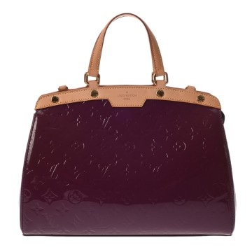 ルイ ヴィトン モノグラムヴェルニ ブレア MM アメジスト M91690 ヴェルニ レディース バッグ 【中古】【bag】