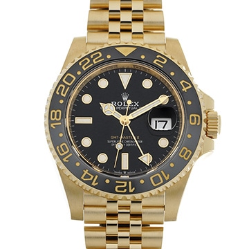 ロレックス GMTマスターII 126718GRNR ブラック メンズ 時計 【中古】【wristwatch】