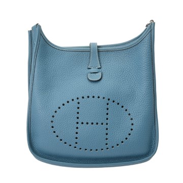 エルメス エヴリン 2 PM ブルージーン トリヨンクレマンス レディース バッグ 【中古】【bag】