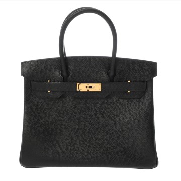 エルメス バーキン 30 ブラック アルデンヌ レディース バッグ 【中古】【bag】
