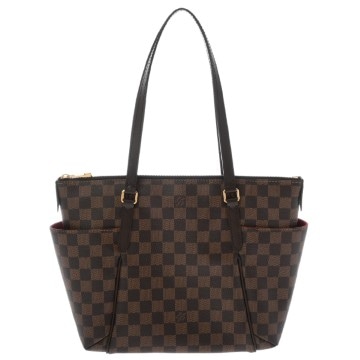 ルイ ヴィトン ダミエ トータリーPM 新型 エベヌ N41282 ダミエキャンバス レディース バッグ 【中古】【bag】