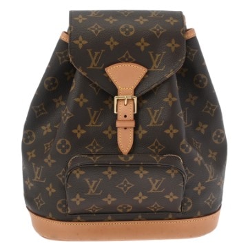 ルイ ヴィトン モノグラム モンスリ MM ブラウン M51136 モノグラムキャンバス レディース バッグ 【中古】【bag】