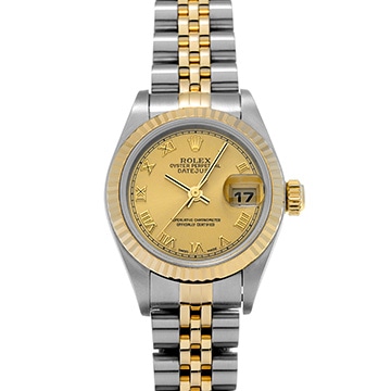 ロレックス デイトジャスト 26 79173 シャンパン レディース 時計 【中古】【wristwatch】