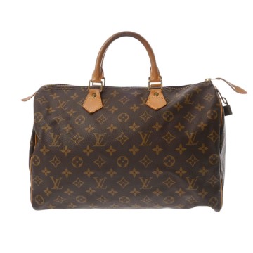 ルイ ヴィトン モノグラム スピーディ 35 ブラウン M41524 モノグラムキャンバス レディース バッグ 【中古】【bag】