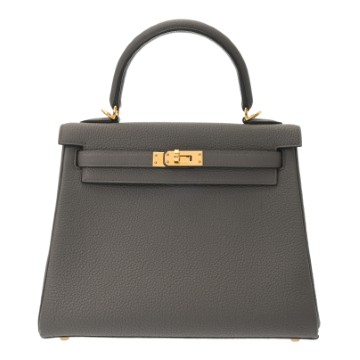 エルメス ケリー 25 内縫い エタン トゴ レディース バッグ 【中古】【bag】