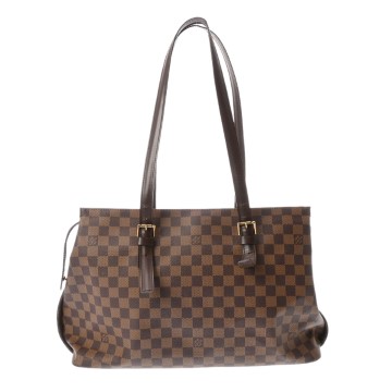 ルイ ヴィトン ダミエ チェルシー エベヌ N51119 ダミエキャンバス レディース バッグ 【中古】【bag】
