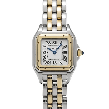 カルティエ パンテール ドゥ カルティエ SM W2PN0006 シルバー レディース 時計 【中古】【wristwatch】