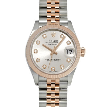 ロレックス デイトジャスト 31 278271G シルバー/ダイヤモンド レディース 時計 【新品】【wristwatch】