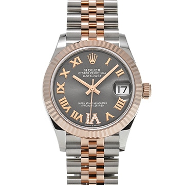 ロレックス デイトジャスト 31 278271 スレートグレー/ダイヤモンド ユニセックス 時計 【新品】【wristwatch】