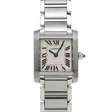 カルティエ タンクフランセーズ SM　 W51008Q3 シルバー レディース 時計 【中古】【wristwatch】