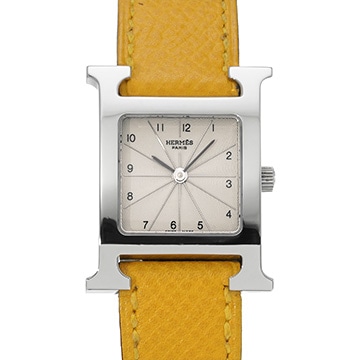エルメス Hウォッチ HH1.210 シルバー レディース 時計 【中古】【wristwatch】