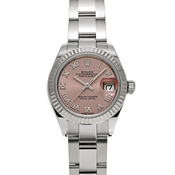 ロレックス デイトジャスト レディ 28 279174 ピンク レディース 時計 【中古】【wristwatch】