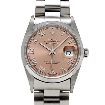 ロレックス デイトジャスト 16200 ピンク メンズ 時計 【中古】【wristwatch】