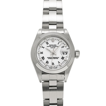 ロレックス デイトジャスト 26 79160 ホワイト レディース 時計 【中古】【wristwatch】