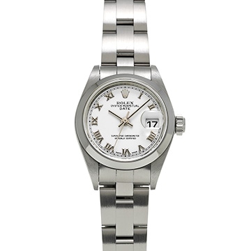 ロレックス デイトジャスト 26 79160 ホワイト レディース 時計 【中古】【wristwatch】