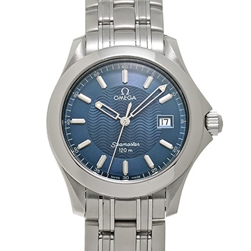 オメガ シーマスター 120 クォーツ 2511.81 ブルー メンズ 時計 【中古】【wristwatch】
