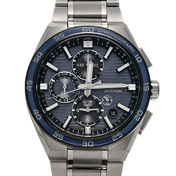 セイコー アストロン ネクスター SBXC175 ブルー/ブラック メンズ 時計 【中古】【wristwatch】