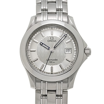 オメガ シーマスター 120 クォーツ 2511.31 シルバー メンズ 時計 【中古】【wristwatch】