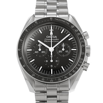 オメガ スピードマスター ムーンウォッチ プロフェッショナル コーアクシャル マスタークロノメーター 310.30.42.50.01.001 ブラック メンズ 時計 【中古】【wristwatch】