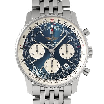 ブライトリング ナビタイマー A232C86NP ブルー メンズ 時計 【中古】【wristwatch】