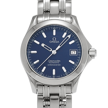 オメガ シーマスター 120 ジャック・マイヨール 2001 2507.80 ブルー メンズ 時計 【中古】【wristwatch】