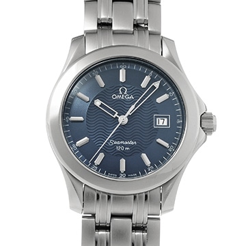 オメガ シーマスター 120 クォーツ 2511.81 ブルー メンズ 時計 【中古】【wristwatch】