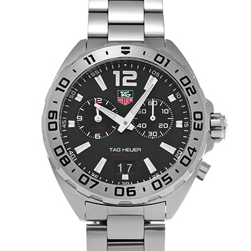 タグ ホイヤー フォーミュラ1 クォーツ WAZ111A.BA0875 ブラック メンズ 時計 【中古】【wristwatch】
