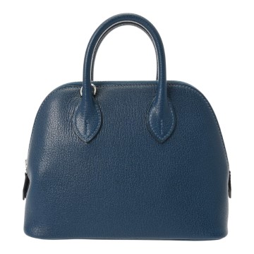 エルメス ボリード1923 ミニ ブルータイ シェーブル レディース バッグ 【中古】【bag】