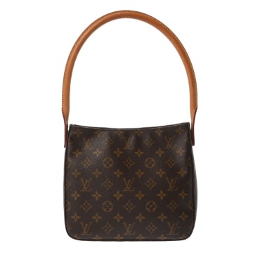ルイ ヴィトン モノグラム ルーピング MM ブラウン M51146 モノグラムキャンバス レディース バッグ 【中古】【bag】