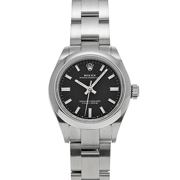 ロレックス オイスターパーペチュアル 28 276200 ブライトブラック レディース 時計 【中古】【wristwatch】