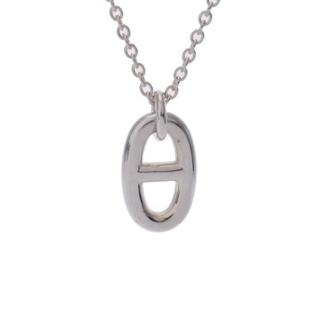 エルメス シェーヌダンクル ファランドール ネックレス PM シルバー シルバー925 レディース ジュエリー 【中古】【jewelry】
